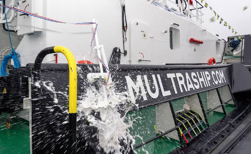 Damen ASD Tug 3212, MULTRATUG 36, is the newest addition to Multraship’s fleet 